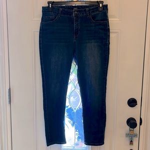 Curve Appeal cropped skinny jeans